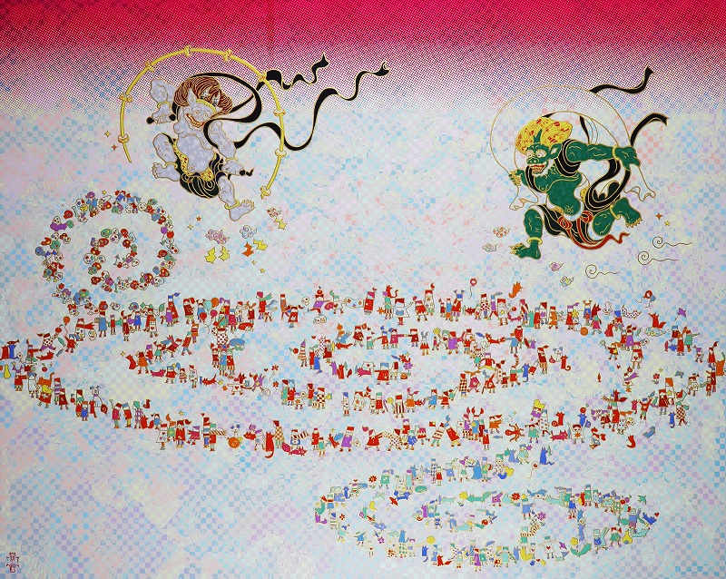 Fujin and Raijin: Double Helix Gunzo-zu 641