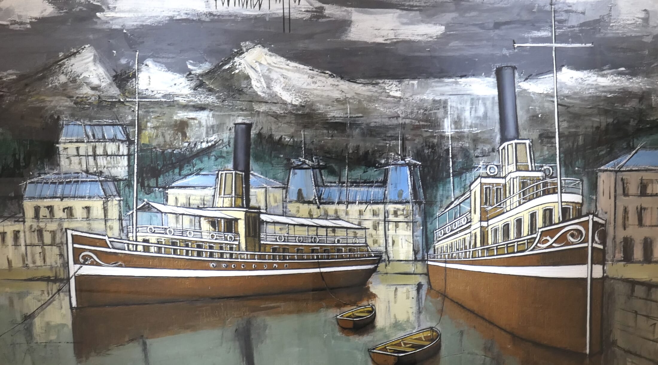 ANNECY, L’EMBARCADÈRE DES BATEAUX PROMENADE