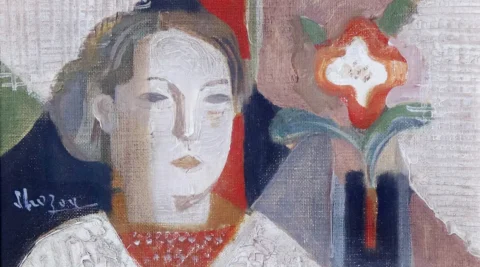 Flower and Woman