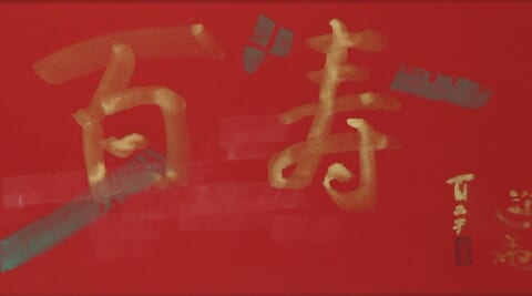 Calligraphy (100 years old)