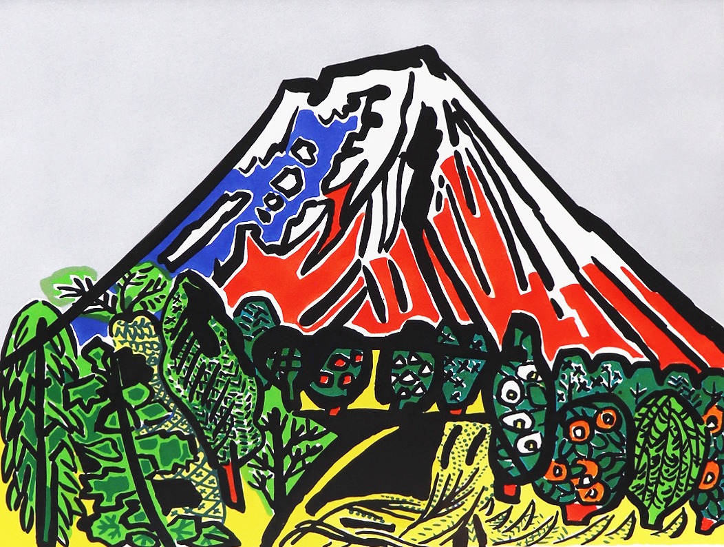 Spring from Four Themes of Mt. Fuji Print Collection