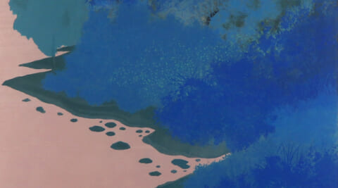 Water Planet #8 Blue River Bank