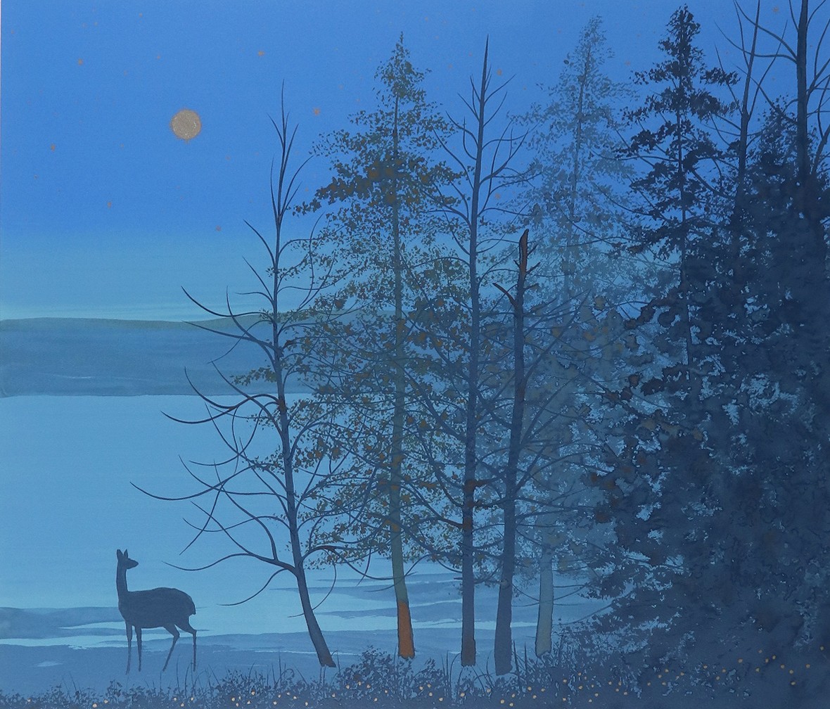 Lakeside in the Moon