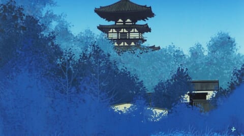 Yakushiji in the Moon Light