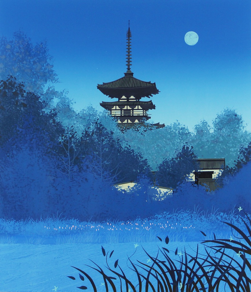 Yakushiji in the Moon Light