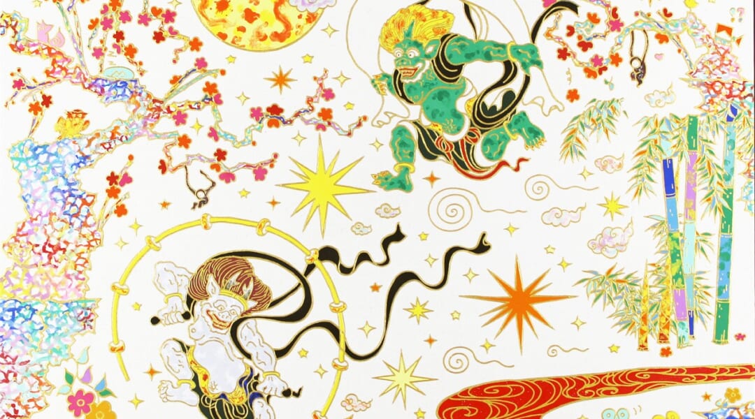 古家野雄紀展「二重螺旋群像図：生命の象徴」