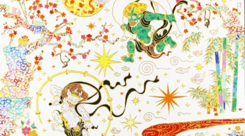 Yuki Koyano Exhibition “Double Helix Gunzo-zu: Symbol of Life”