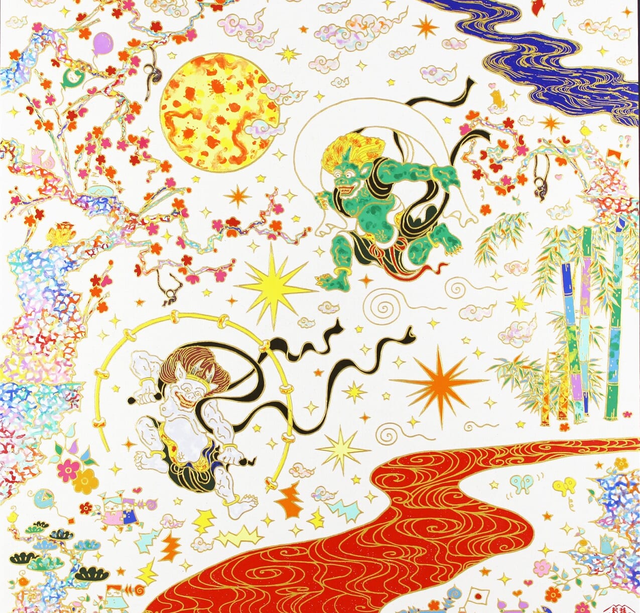 Yuki Koyano Exhibition “Double Helix Gunzo-zu: Symbol of Life”