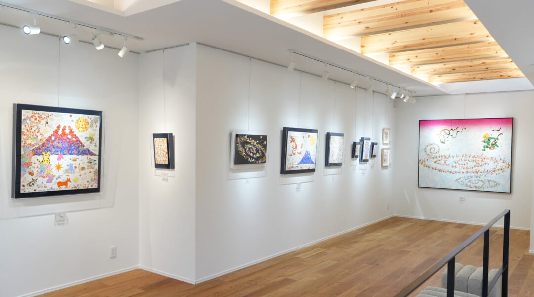 Yuki Koyano Exhibition “Double Helix Gunzo-zu: Symbol of Life”
