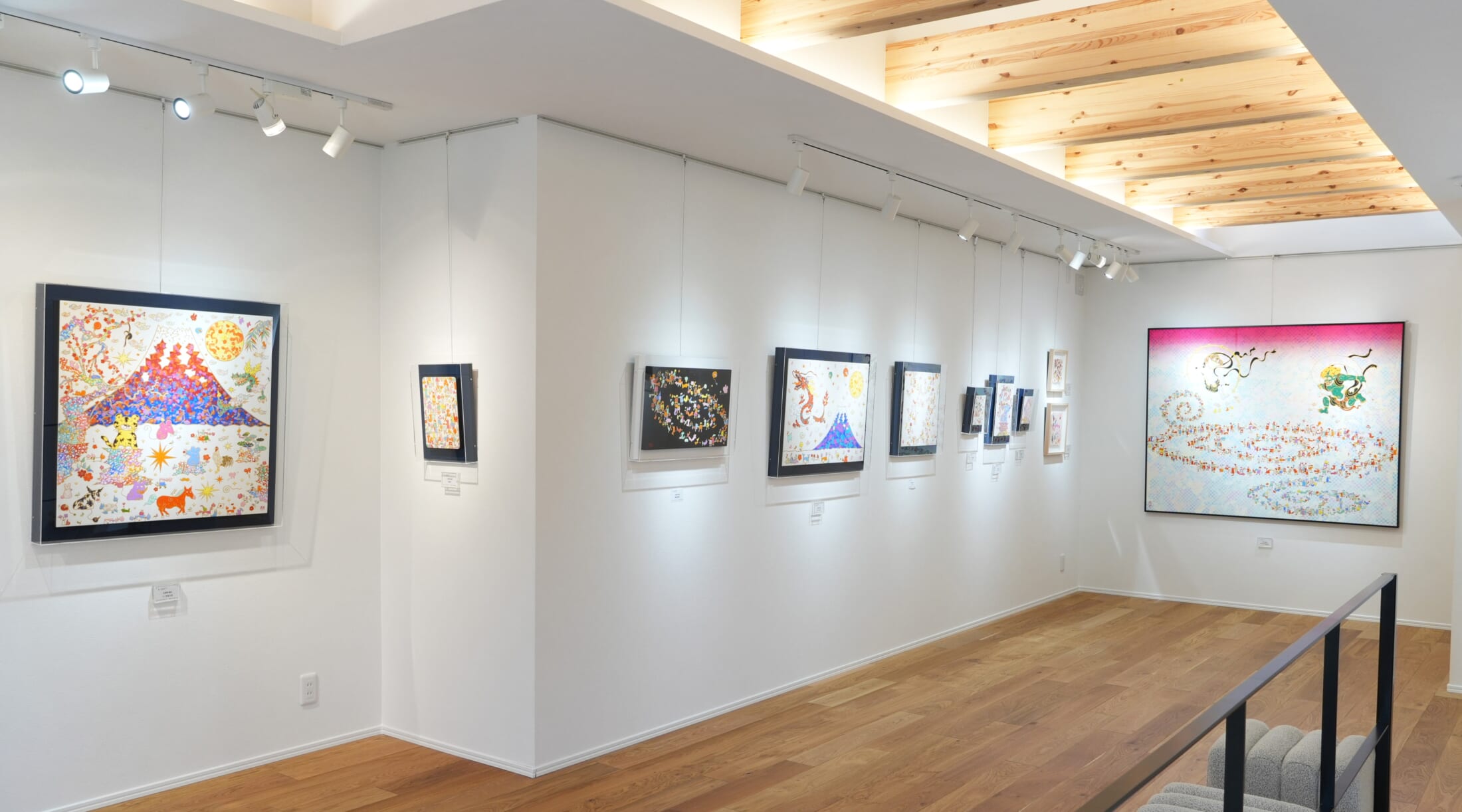 Yuki Koyano Exhibition “Double Helix Gunzo-zu: Symbol of Life”